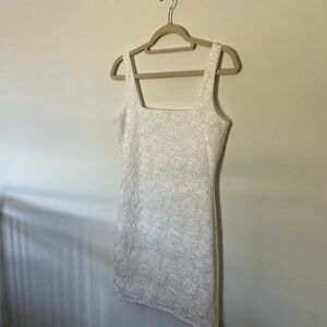 Beautiful brand new white mini dress
